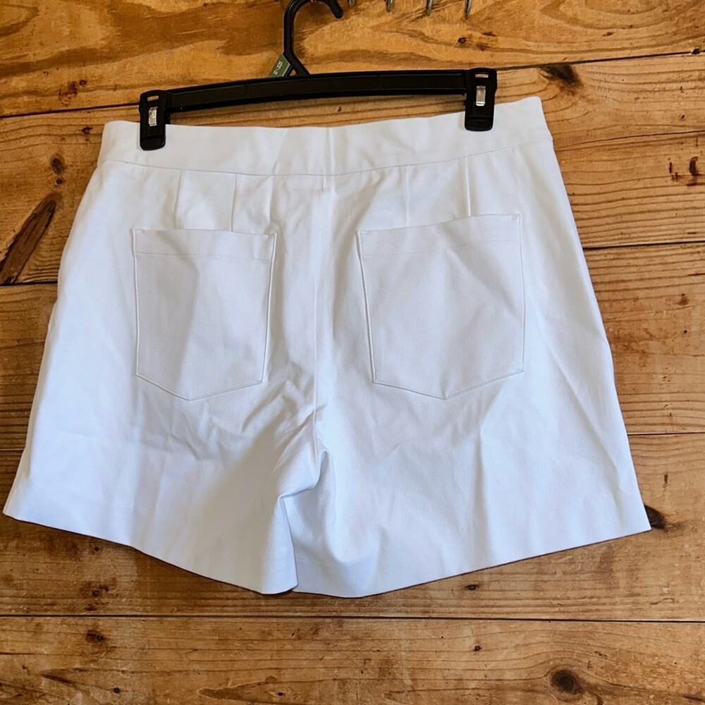 Spanx White Pull On Shorts - Picture 2 of 9